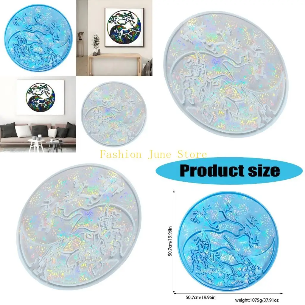 N5KA Художественные большие формы для эпоксидной смолы с изображением Луны, большая силиконовая форма для подвесного диска с
N5KA Художественные большие формы для эпоксидной смолы с изображением Луны, большая силиконовая форма для подвесного диска с