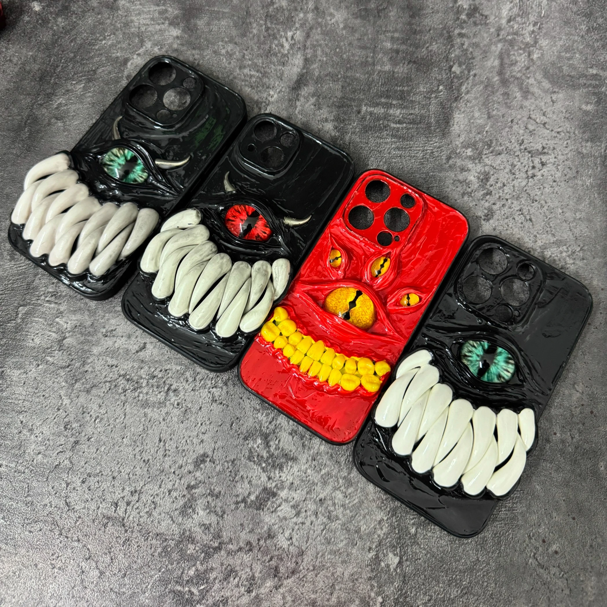 4071 Dark Gothic Skull Thorn Bone Pattern Phone Case for iPhone Huawei Xiaomi Funny 3D Cthulhu Bucktooth Monster Soft Phone Case
4071 Dark Gothic Skull Thorn Bone Pattern Phone Case for iPhone Huawei Xiaomi Funny 3D Cthulhu Bucktooth Monster Soft Phone Case