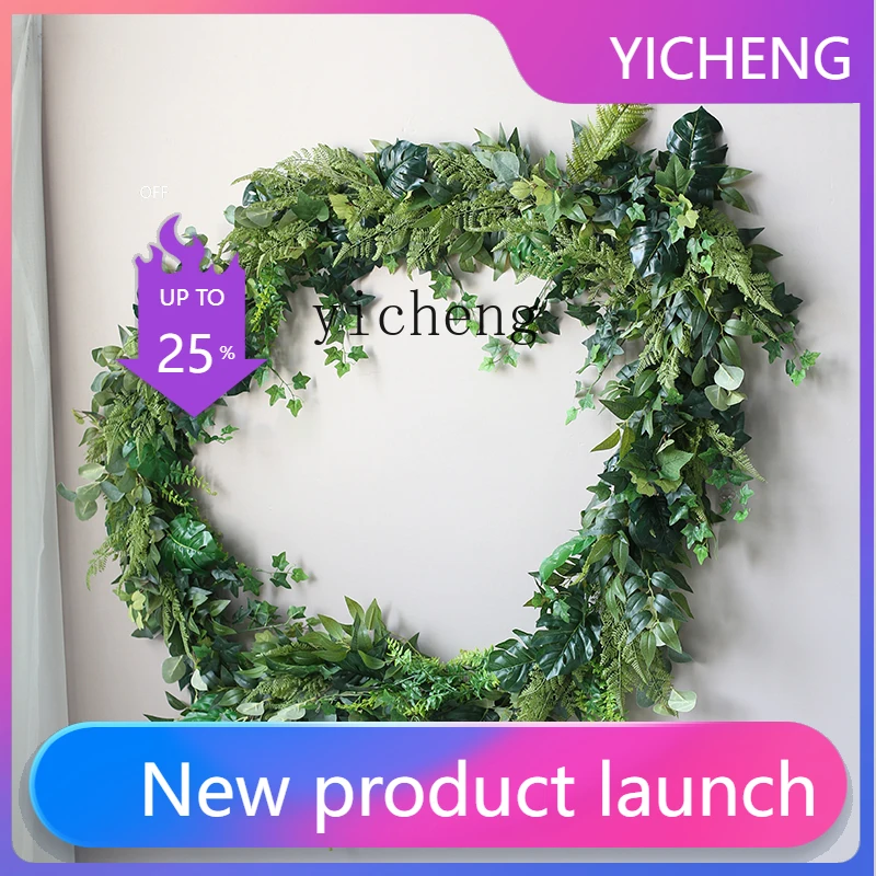 LYY plant rattan simulation rattan ceiling decoration pipe winding blocking green plant pendant
LYY plant rattan simulation rattan ceiling decoration pipe winding blocking green plant pendant