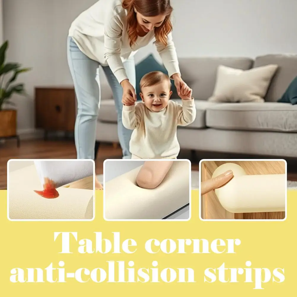 Soft Safe Odorless Strips Universal Size Table Corner Collision Prevention Strips Highly Elastic For Furniture Edges
Soft Safe Odorless Strips Universal Size Table Corner Collision Prevention Strips Highly Elastic For Furniture Edges
