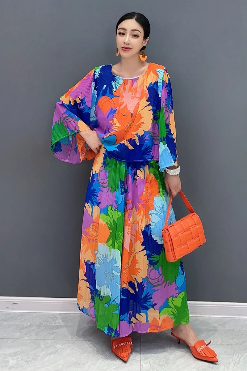 2024 Autumn New Fashion Folds Printed Elegant Set Women Loose Long Sleeve Shirt Female Wide Leg Pants Two-piece Set J645
2024 Autumn New Fashion Folds Printed Elegant Set Women Loose Long Sleeve Shirt Female Wide Leg Pants Two-piece Set J645
