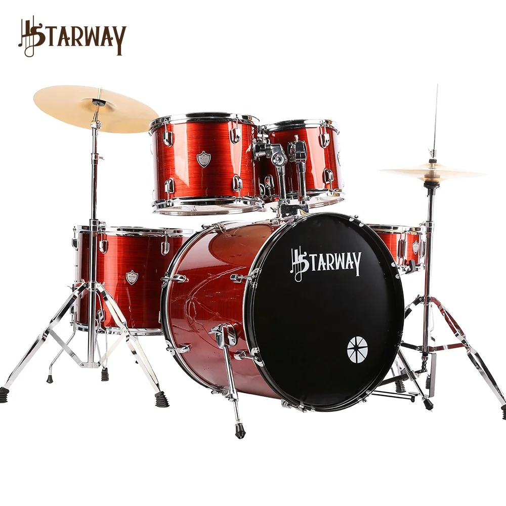 Starway Entry Level Jazz Drum Set Musical Instrument Acoustic Drum Kit For Beginner Children Kids
Starway Entry Level Jazz Drum Set Musical Instrument Acoustic Drum Kit For Beginner Children Kids