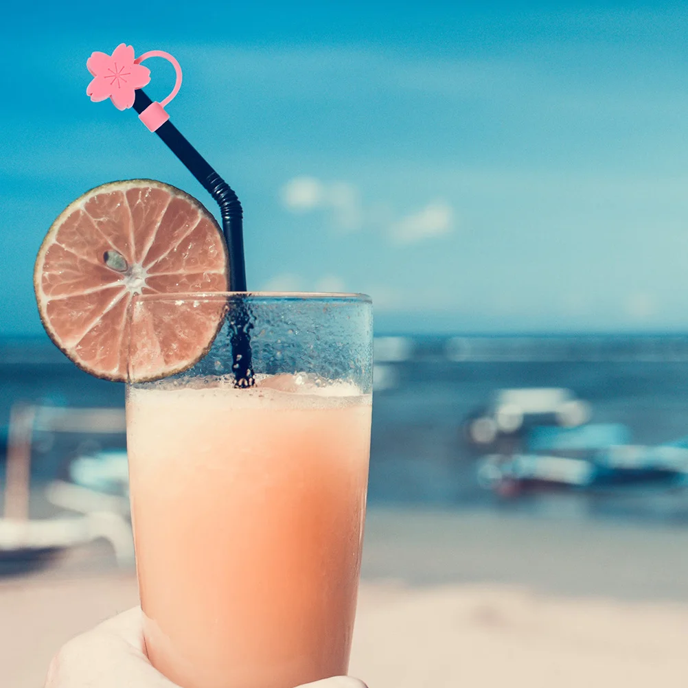 8Pcs Silicone Straw Covers Strawberry Shape Cartoon Style Leak-Proof Straw Protection Caps for Party Drink Decoration 
8Pcs Silicone Straw Covers Strawberry Shape Cartoon Style Leak-Proof Straw Protection Caps for Party Drink Decoration