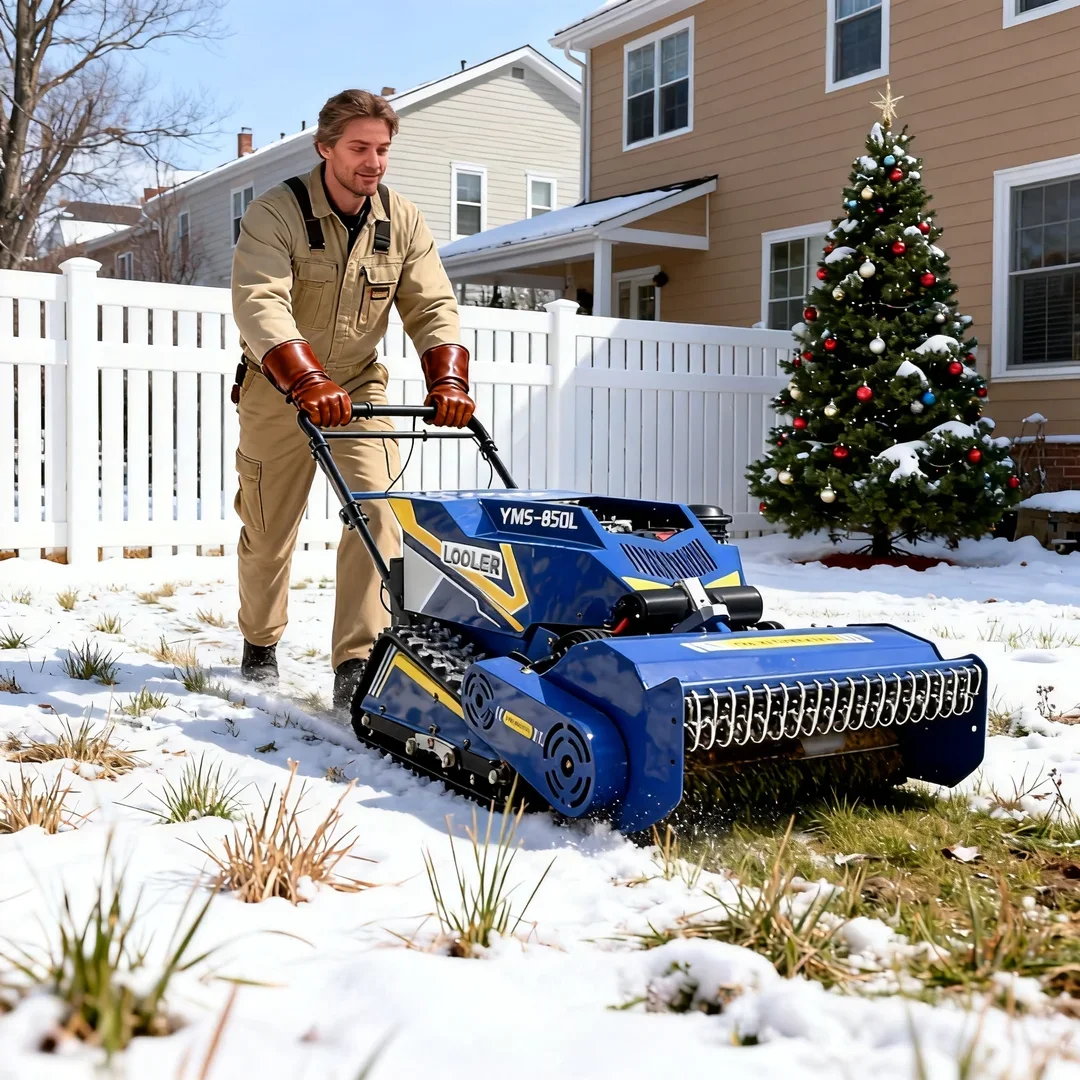 Customized Remote Crawler Flail Lawn Mower - 800-1000mm Cutting Width Professional Model for Ladder Farm Lawn Weeding
Customized Remote Crawler Flail Lawn Mower - 800-1000mm Cutting Width Professional Model for Ladder Farm Lawn Weeding