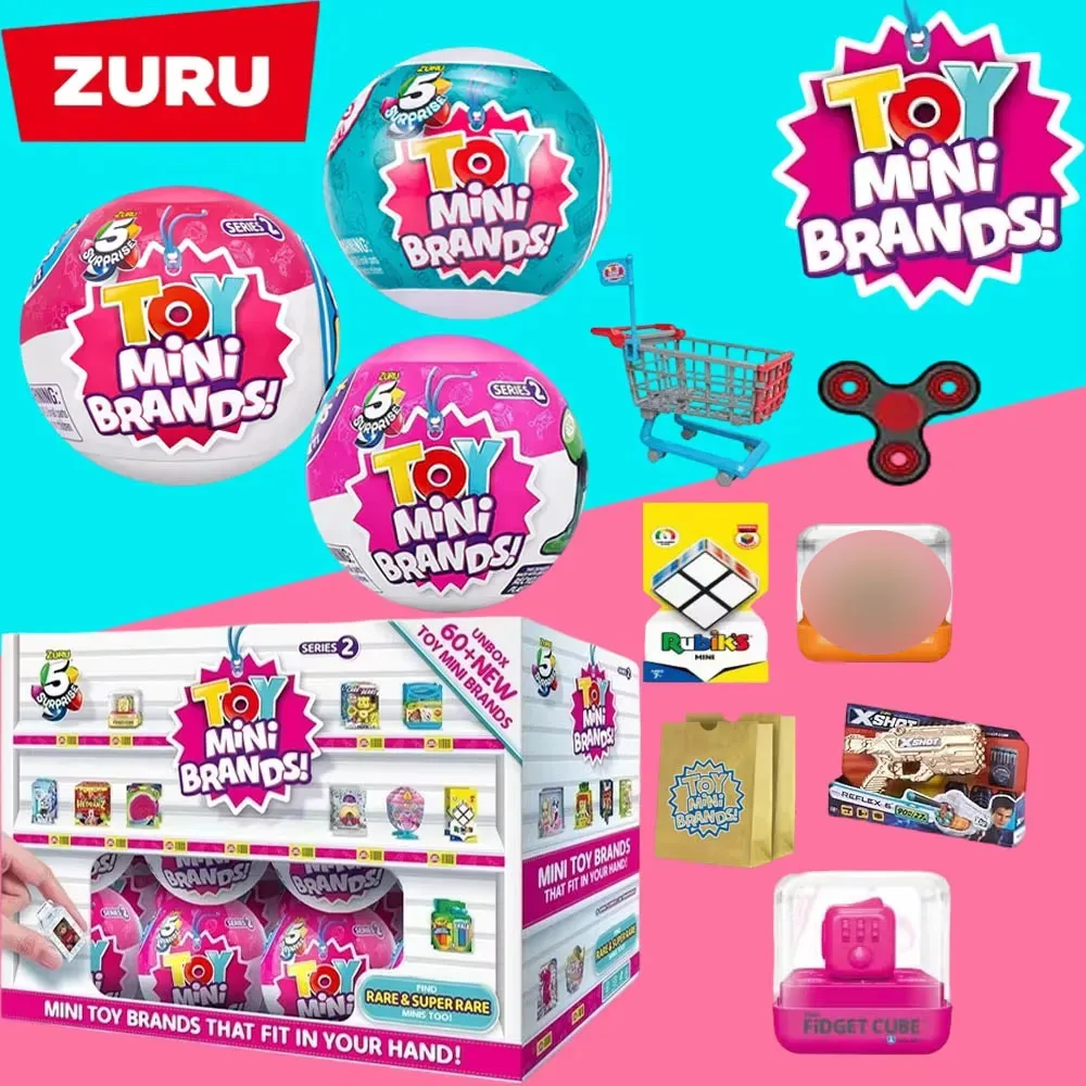 5 Surprise Mini Brands Series 1 by ZURU Mystery Real Miniature Collectible Toy Capsule Anime Figure Slime surprise toy
5 Surprise Mini Brands Series 1 by ZURU Mystery Real Miniature Collectible Toy Capsule Anime Figure Slime surprise toy