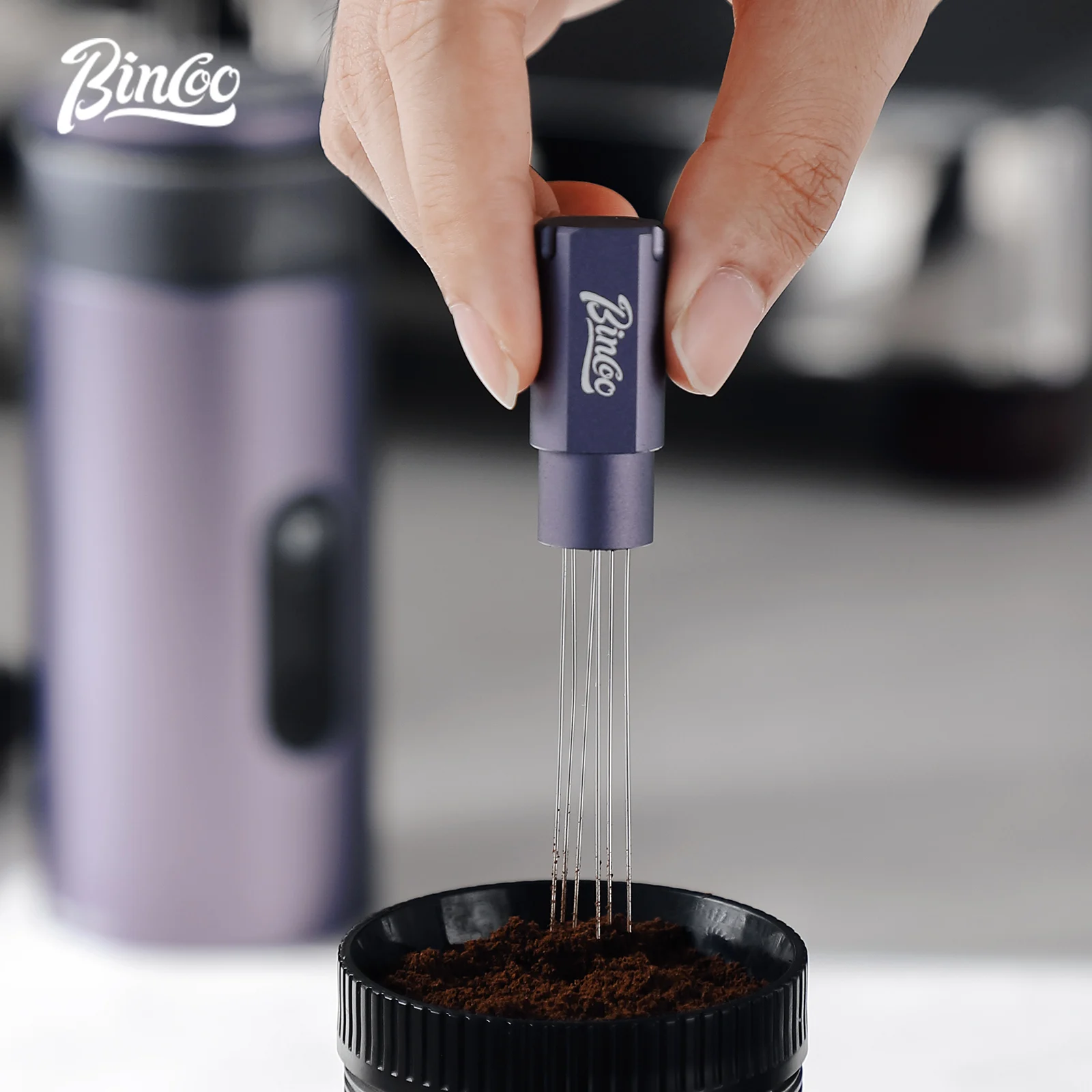 Bincoo Coffee Magnetic Cloth Powder Needle Even Loose Powder Needle Stainless Steel Stirring Powder Needle
Bincoo Coffee Magnetic Cloth Powder Needle Even Loose Powder Needle Stainless Steel Stirring Powder Needle