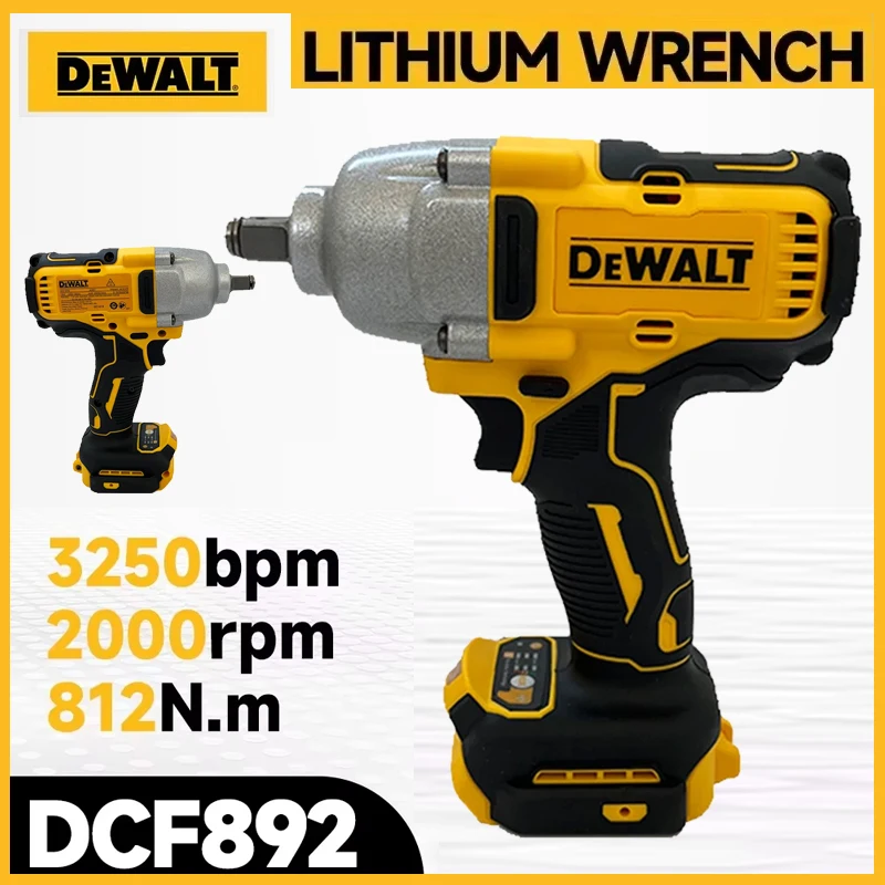 Dewalt DCF892 812 Нм Бесщеточный электрический гаечный ключ 1/2 дюйма Аккумуляторная ударная отвертка с высоким крутящим моментом Трехскоростной электроинструмент для авторемонта
Dewalt DCF892 812 Нм Бесщеточный электрический гаечный ключ 1/2 дюйма Аккумуляторная ударная отвертка с высоким крутящим моментом Трехскоростной электроинструмент для авторемонта
