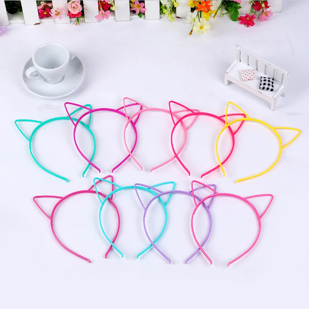 9 Pcs Cat Ears Headband Hair for Women Hoop Kids Headbands Korean Version Child Accessories Girls
9 Pcs Cat Ears Headband Hair for Women Hoop Kids Headbands Korean Version Child Accessories Girls