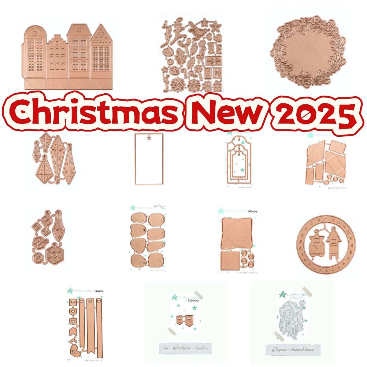 2025 Christmas Calendar Ring Santa Claus House Wreath Pendant Metal Cutting Dies Hot Foil for DIY Decorating Scrapbook Paper
2025 Christmas Calendar Ring Santa Claus House Wreath Pendant Metal Cutting Dies Hot Foil for DIY Decorating Scrapbook Paper