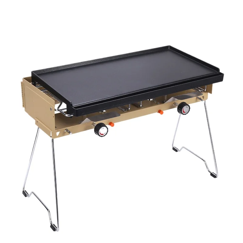 Foldble Camping stove portable Double head Gas stove Outdoor Camping Furnace Fire Switch Free Adjustable Control Cookware Set
Foldble Camping stove portable Double head Gas stove Outdoor Camping Furnace Fire Switch Free Adjustable Control Cookware Set