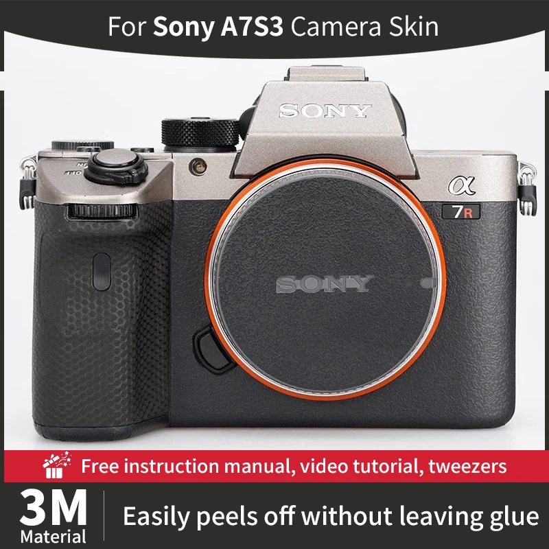 For Sony A7S3 Skin Sony A7S3 Camera Skin Anti-scratch Camera Sticker protective film More Colors
For Sony A7S3 Skin Sony A7S3 Camera Skin Anti-scratch Camera Sticker protective film More Colors