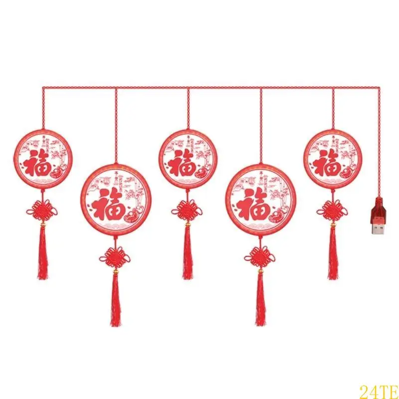 24TE String Lights Pendant Hangings Garlands Waterproof Fairy Light Lamps for Chinese New Year Wedding Decor
24TE String Lights Pendant Hangings Garlands Waterproof Fairy Light Lamps for Chinese New Year Wedding Decor