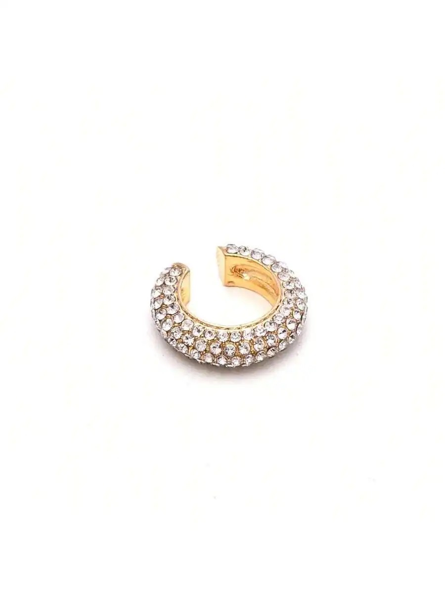 Alloy Rhinestone Ear Cuff For Women Daily Wear Trendy Jewelry
Alloy Rhinestone Ear Cuff For Women Daily Wear Trendy Jewelry