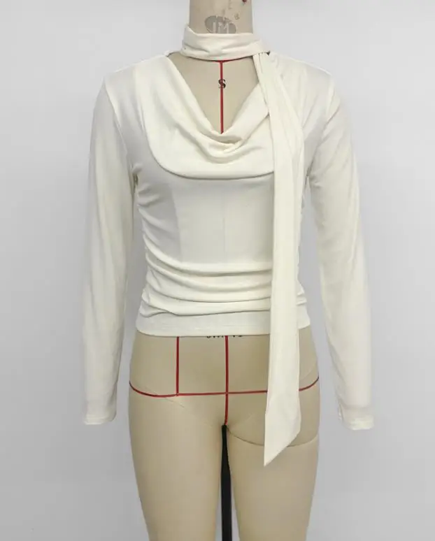 Women Blouse 2026 Spring Autumn New Solid Color Cowl Collar Long Sleeve Casual Versatile Slim Fit Daily Basic T-Shirt Top
Women Blouse 2026 Spring Autumn New Solid Color Cowl Collar Long Sleeve Casual Versatile Slim Fit Daily Basic T-Shirt Top