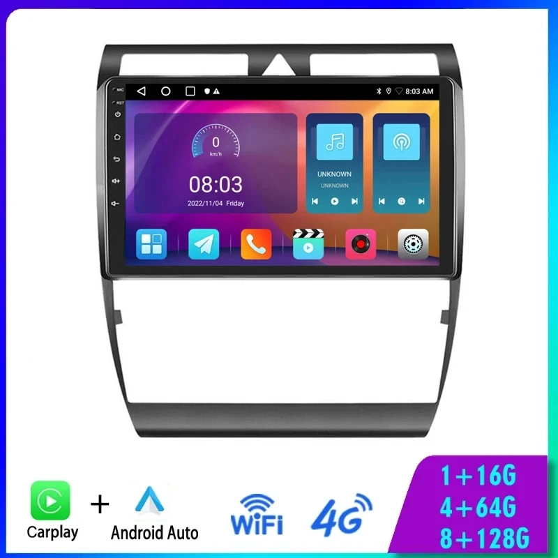 Android 14 Radio for Audi A6 C5 1997-2004 S6 RS6 Wireless Carplay Android Auto Car Multimedia Player GPS 2din Autoradio
Android 14 Radio for Audi A6 C5 1997-2004 S6 RS6 Wireless Carplay Android Auto Car Multimedia Player GPS 2din Autoradio