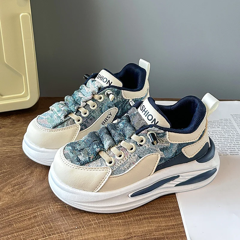 2026 детская обувь для досок, весенняя дышащая легкая модная обувь для мальчиков, уличные нескользящие повседневные кроссовки для девочек
2026 детская обувь для досок, весенняя дышащая легкая модная обувь для мальчиков, уличные нескользящие повседневные кроссовки для девочек