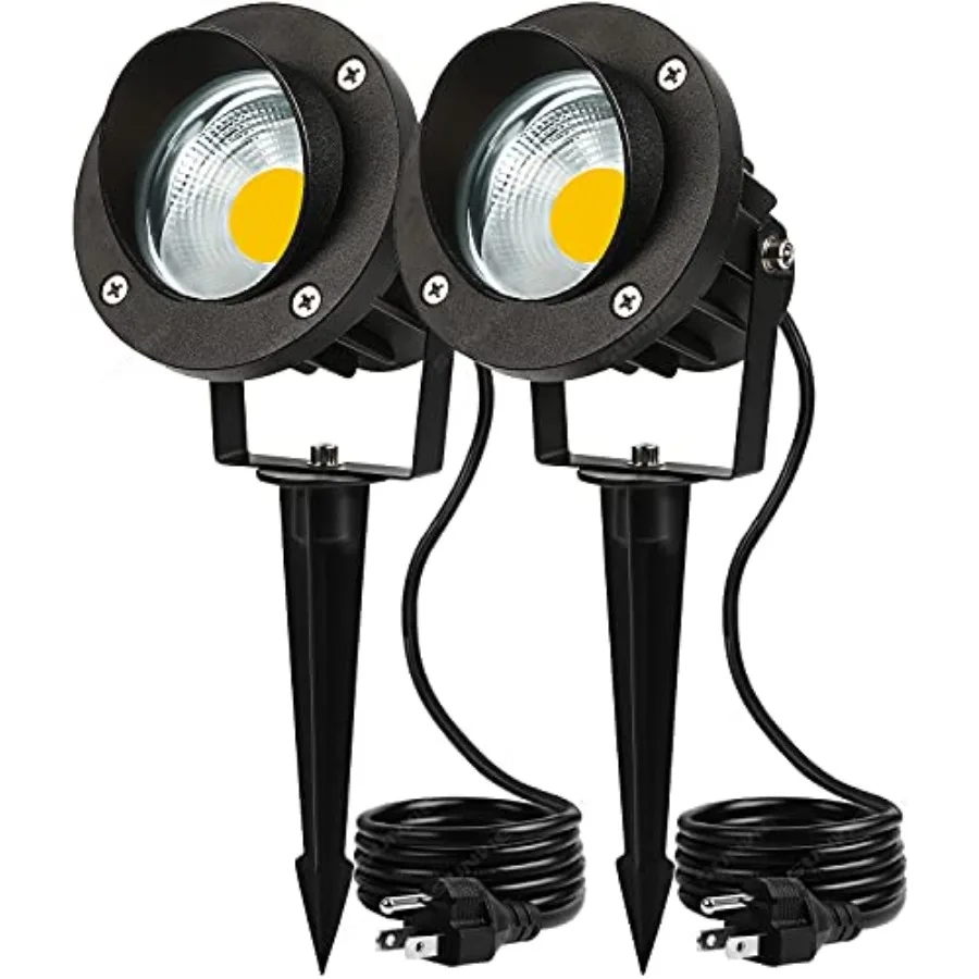 20W Outdoor Spotlight LED Landscape Lighting 120V AC Waterproof Yard Spot Lights Outdoor with Stake for Tree Flag Lights 3000K
20W Outdoor Spotlight LED Landscape Lighting 120V AC Waterproof Yard Spot Lights Outdoor with Stake for Tree Flag Lights 3000K