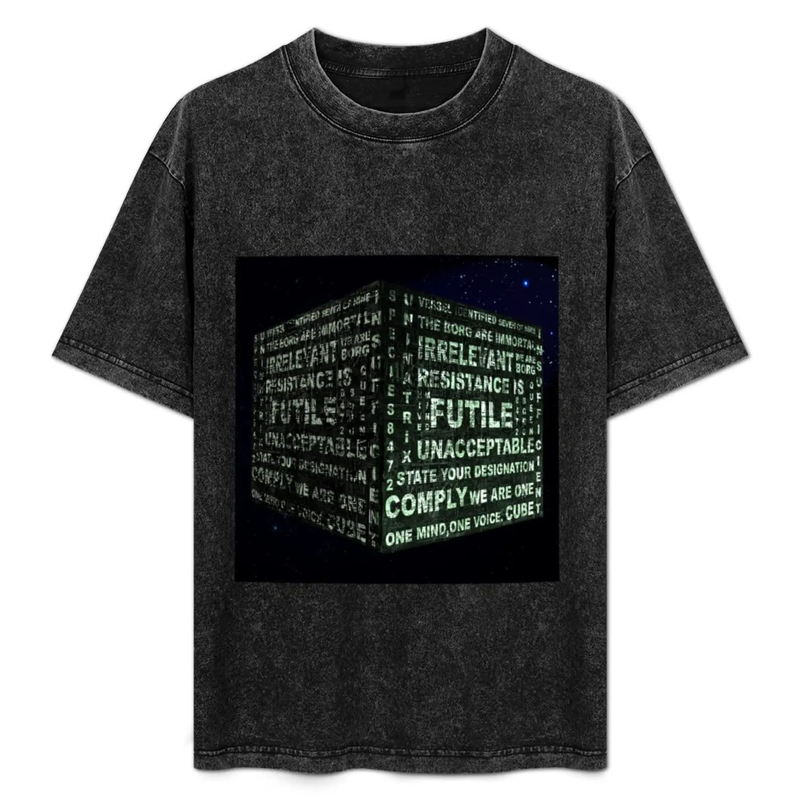 Borg Cube T-Shirt Plus Size Street Style Tee
Borg Cube T-Shirt Plus Size Street Style Tee