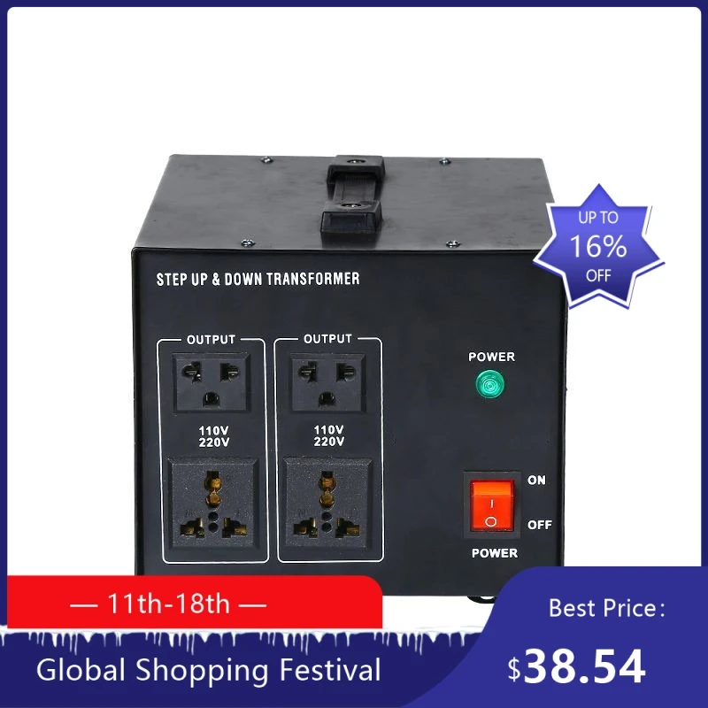 1908 2000W Manufacturer Supplies Mutual Conversion Step-Up Transformer 110 To 220 and 220V To 110V Voltage Mutual 922
1908 2000W Manufacturer Supplies Mutual Conversion Step-Up Transformer 110 To 220 and 220V To 110V Voltage Mutual 922