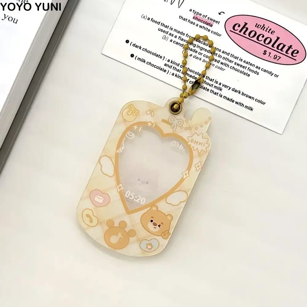 PVC Kpop Photocard Holder Mini Phone Cartoon Idol Card Display Protector Personality Decoration Mobile Phone Photocard Frame
PVC Kpop Photocard Holder Mini Phone Cartoon Idol Card Display Protector Personality Decoration Mobile Phone Photocard Frame