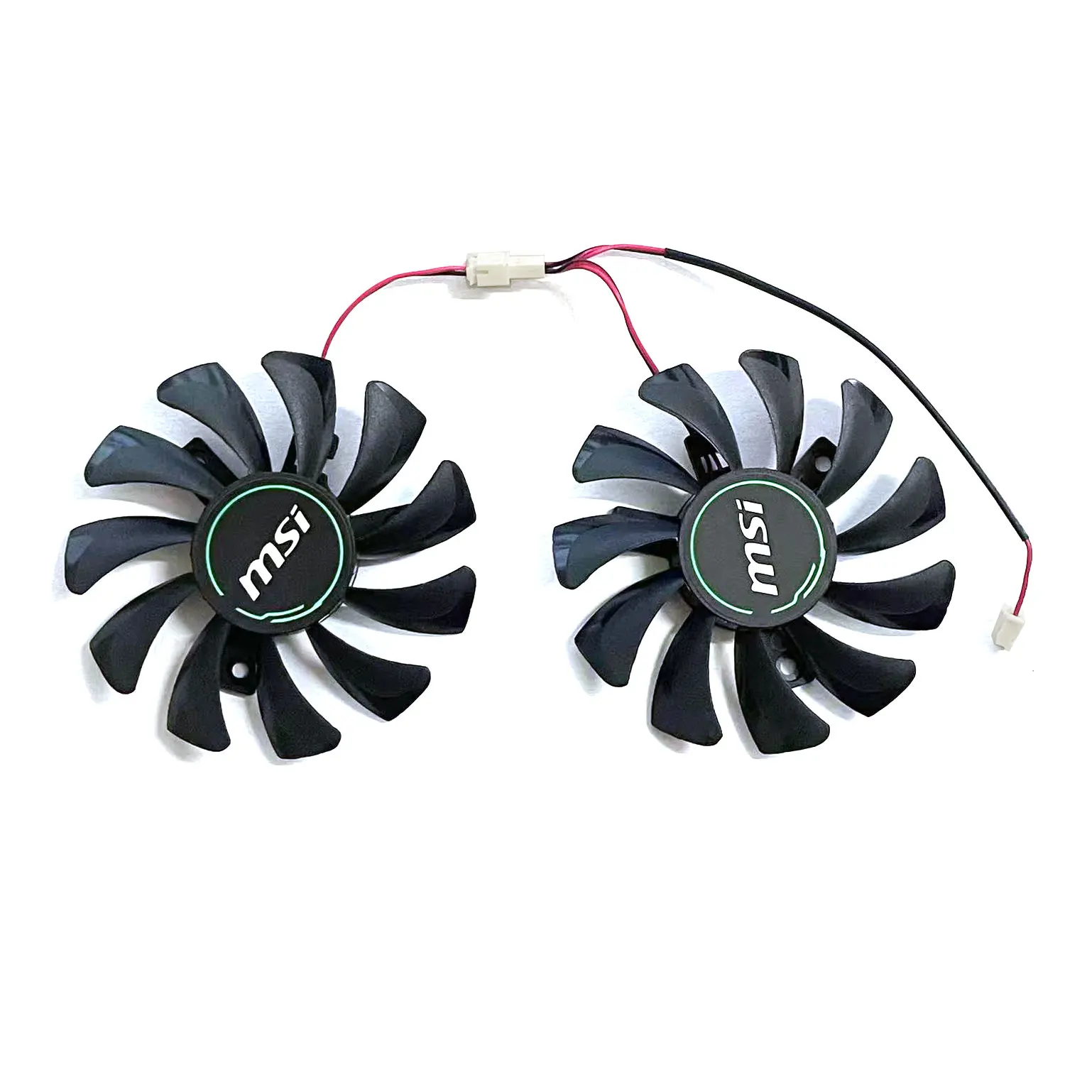 UKGF 75MM HA8010H12CF-Z GTX1650 VGA Fan for MSI GeForce GTX 1650 SUPER VENTUS XS Graphics Card Cooling Fan 2Pin 12V 0.5A
UKGF 75MM HA8010H12CF-Z GTX1650 VGA Fan for MSI GeForce GTX 1650 SUPER VENTUS XS Graphics Card Cooling Fan 2Pin 12V 0.5A