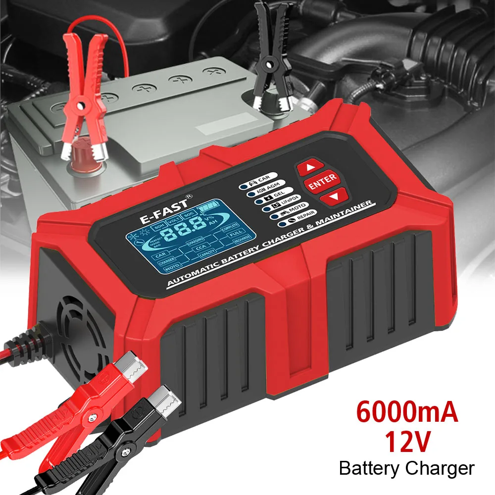 System Tester Car Motorcycle Battery Analyzer For Lead Acid AGM GEL Lithium LiFePo4 Batteries 3in1 12V Smart Car Battery Charger
System Tester Car Motorcycle Battery Analyzer For Lead Acid AGM GEL Lithium LiFePo4 Batteries 3in1 12V Smart Car Battery Charger