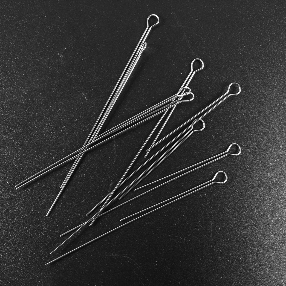 50pcs DIY Rotating Sequin Steel Wire 65-75mm Fishing Spoon Blades Steel Wires Spindle Wire Fishing Lure Baits Hook Accessories50
50pcs DIY Rotating Sequin Steel Wire 65-75mm Fishing Spoon Blades Steel Wires Spindle Wire Fishing Lure Baits Hook Accessories50