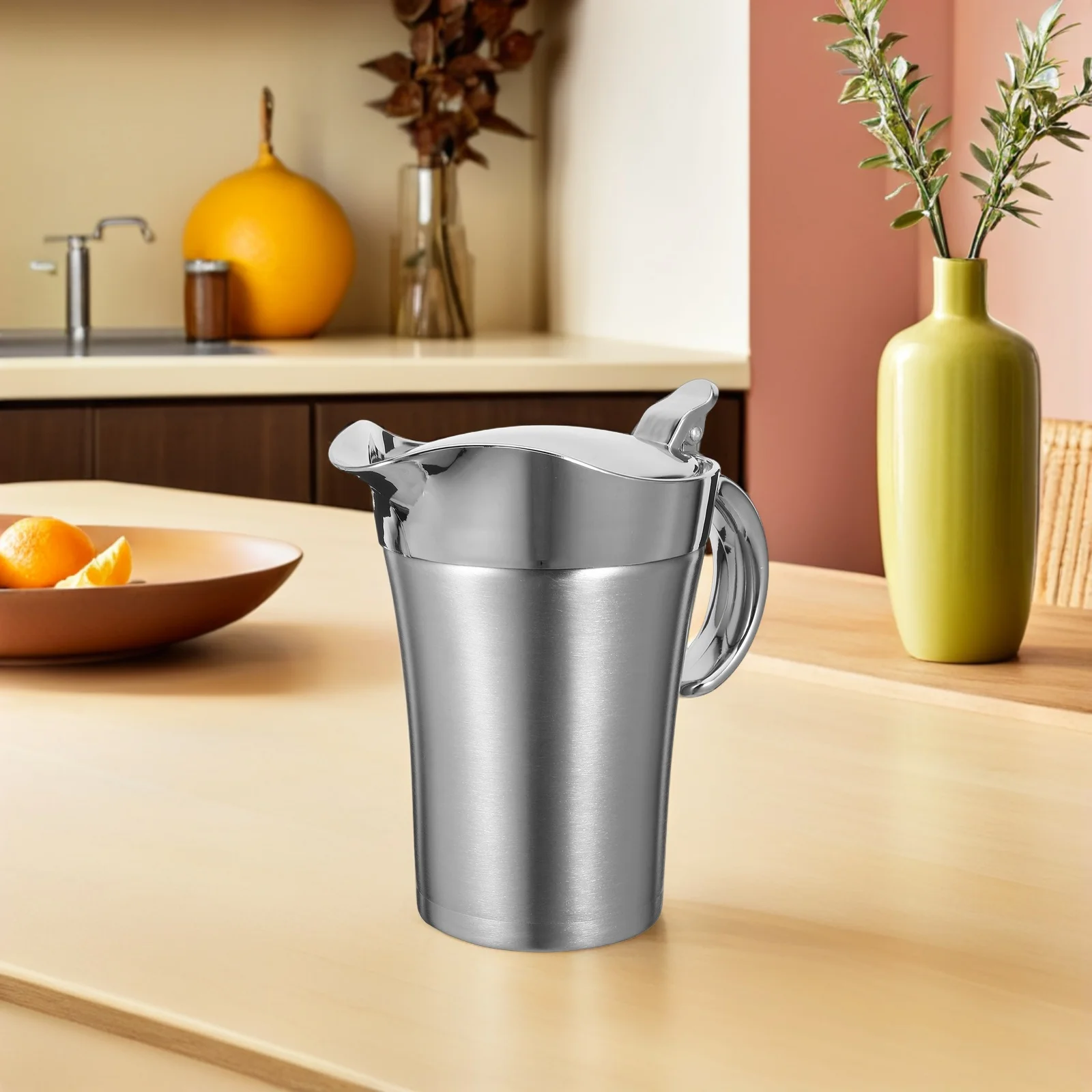 Stainless Steel Thermal Jug 750Ml Double Insulated Pot For Serving Gravy Steak Sauce Family Dinner Party Use Stainless
Stainless Steel Thermal Jug 750Ml Double Insulated Pot For Serving Gravy Steak Sauce Family Dinner Party Use Stainless