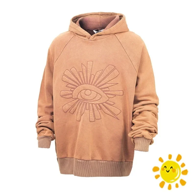 Top Version 24SS Eye Embroidery HOUSE OF ERRORS Pullover Men Women Vintage Hooded Oversized Hoodie
Top Version 24SS Eye Embroidery HOUSE OF ERRORS Pullover Men Women Vintage Hooded Oversized Hoodie