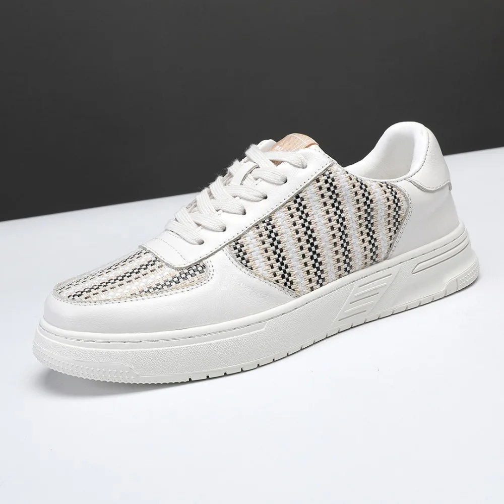 New Men's Casual Sports Shoes Anti-slip Lightweight Breathable Genuine Leather Thick Bottom High End Brand Hemp Rope
New Men's Casual Sports Shoes Anti-slip Lightweight Breathable Genuine Leather Thick Bottom High End Brand Hemp Rope