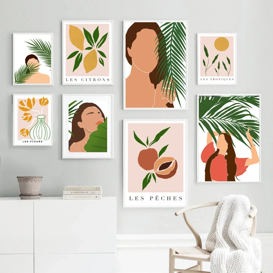 Vintage Girl Tropical Monstera Flower Sun Boho Wall Art Canvas Painting Posters And Prints Wall Pictures For Living Room Decor
Vintage Girl Tropical Monstera Flower Sun Boho Wall Art Canvas Painting Posters And Prints Wall Pictures For Living Room Decor