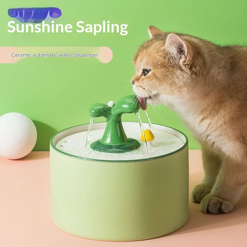Smart Ceramic Automatic Cat Dog Water Fountain, Flowing Filter Circulating Pet Drinking Dispenser, Electric for Indoor Pets
Smart Ceramic Automatic Cat Dog Water Fountain, Flowing Filter Circulating Pet Drinking Dispenser, Electric for Indoor Pets