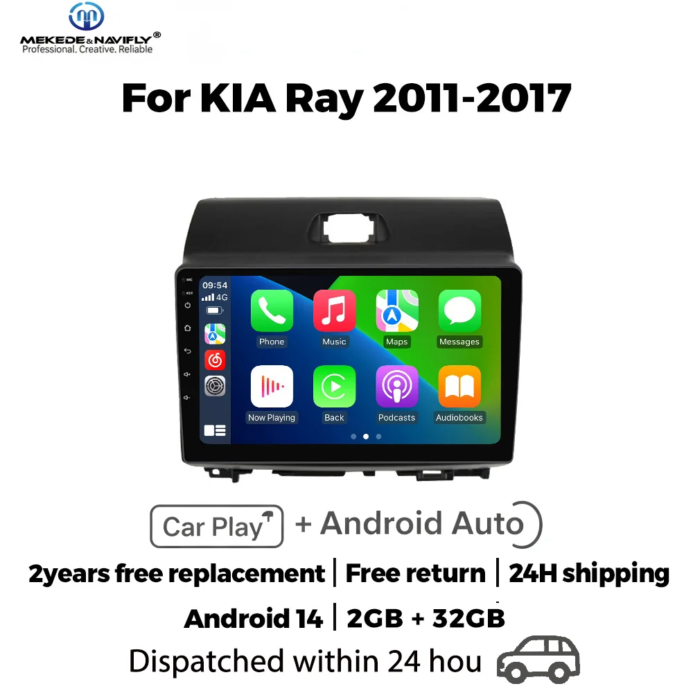 MEKEDE Intelligent car audio system Android OS All in one Car Radio For Kia Ray 2011-2017 Carplay Audio Stereo Multimedia Player
MEKEDE Intelligent car audio system Android OS All in one Car Radio For Kia Ray 2011-2017 Carplay Audio Stereo Multimedia Player