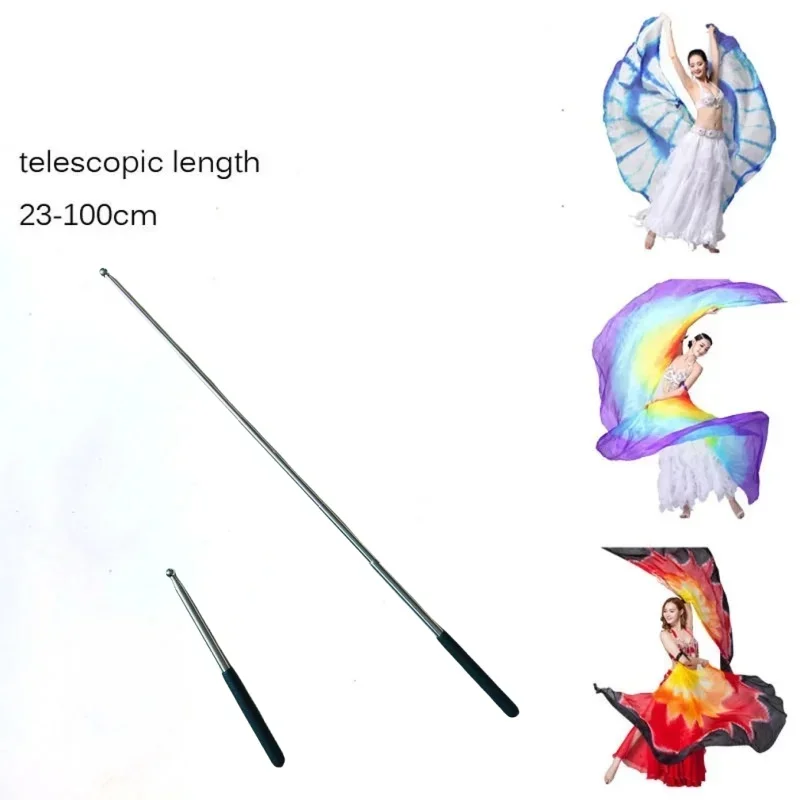 Профессиональные крылья для танца живота Wings Stick: телескопическая штанга из нержавеющей стали, портативный реквизит, длина 23-100 см
Профессиональные крылья для танца живота Wings Stick: телескопическая штанга из нержавеющей стали, портативный реквизит, длина 23-100 см