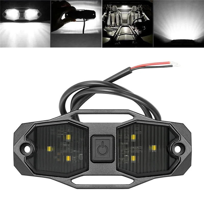 AU04 -For Polaris For Can-Am For RZR 4WD LED Roll Cage Utility Light W/Switch Roll Bar Mount White For UTV Dome Light
AU04 -For Polaris For Can-Am For RZR 4WD LED Roll Cage Utility Light W/Switch Roll Bar Mount White For UTV Dome Light