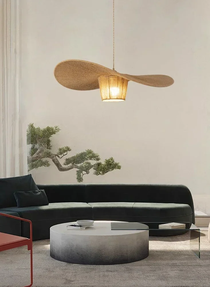 Nordic Wabi Sabi Hemp Rope Ceiling Chandelier Living Dining Room Pendant Lights Home Decor Bedroom Hanging Lamp Lustre Fixtures
Nordic Wabi Sabi Hemp Rope Ceiling Chandelier Living Dining Room Pendant Lights Home Decor Bedroom Hanging Lamp Lustre Fixtures