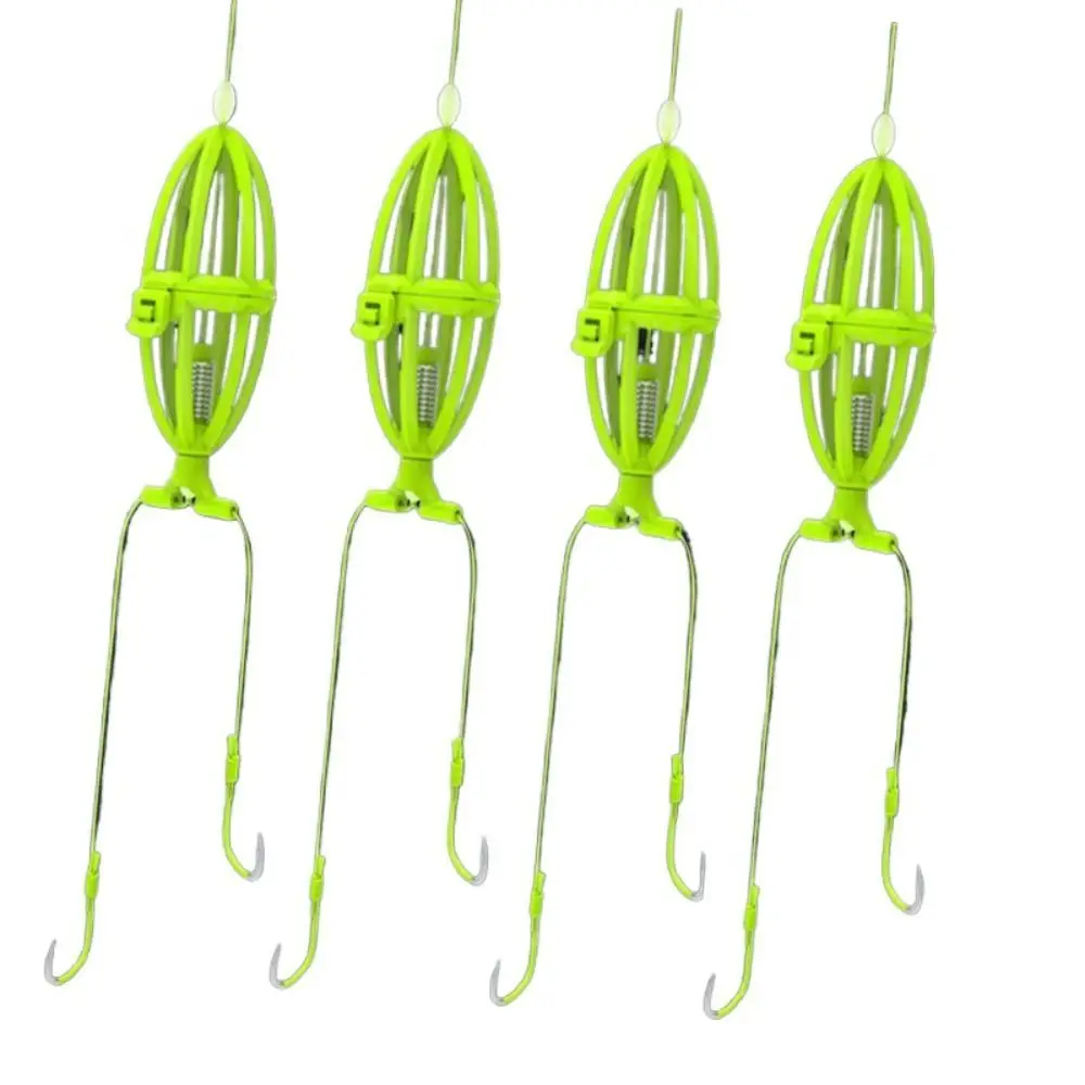 4Pcs/lot Bomb Explosion Explosive Fishing Hook Double Hook Luminous Fishing Lure Bait Trap Spring Lure Anti-hanging
4Pcs/lot Bomb Explosion Explosive Fishing Hook Double Hook Luminous Fishing Lure Bait Trap Spring Lure Anti-hanging