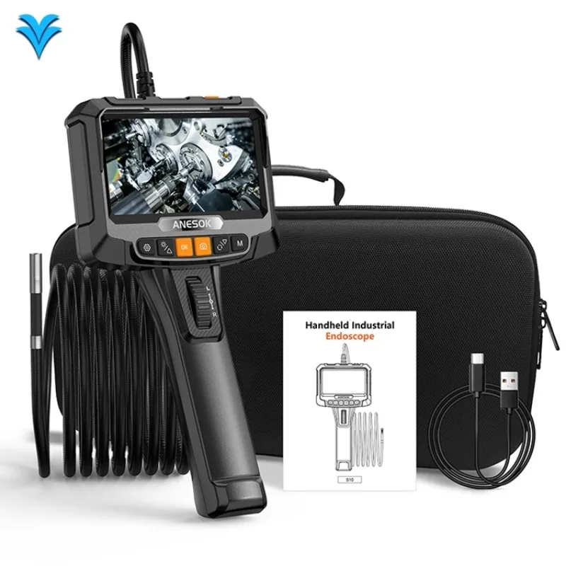 Industrial Two-ways 360 Degree Articulating Pipe Inspection Endoscopic Camera with 5'' IPS Screen Endoscope
Industrial Two-ways 360 Degree Articulating Pipe Inspection Endoscopic Camera with 5'' IPS Screen Endoscope