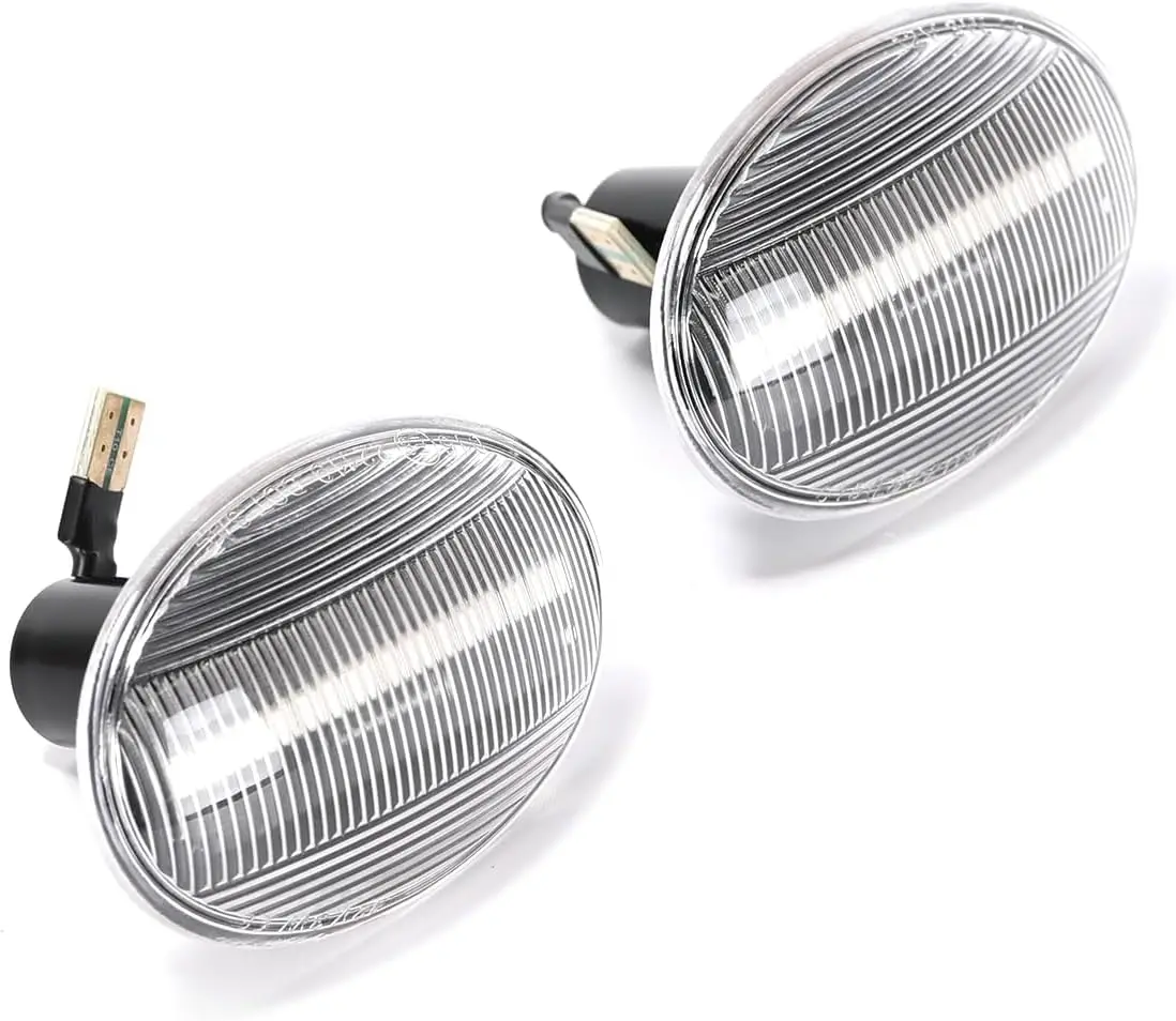 Ruimou 2pcs 71mmx49mm Car LED Side Indicator Repeater Light OE:2751977 0217900 Compatible with BMW Mini Cooper R55 R56 R57 R58
Ruimou 2pcs 71mmx49mm Car LED Side Indicator Repeater Light OE:2751977 0217900 Compatible with BMW Mini Cooper R55 R56 R57 R58