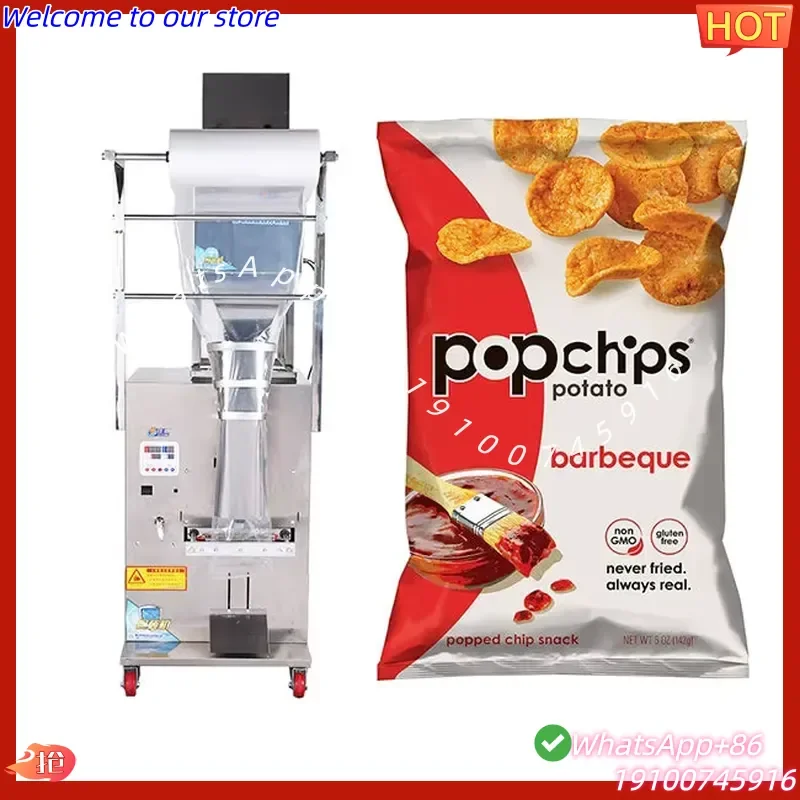 2026Hot Automatic Pneumatic Popcorn Chips Nitrogen Flushing Vacuum Sealing Filling Packing Packaging Machine for Food
2026Hot Automatic Pneumatic Popcorn Chips Nitrogen Flushing Vacuum Sealing Filling Packing Packaging Machine for Food