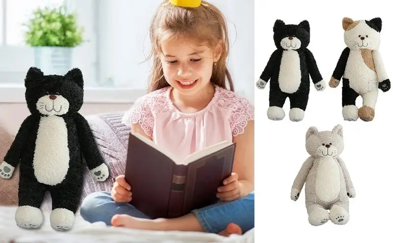 Cat Plushies For Kids Creative Cat Pillow Toy Plushies high quality soft cuddly cat plush comfortable pillow toy for kids toys
Cat Plushies For Kids Creative Cat Pillow Toy Plushies high quality soft cuddly cat plush comfortable pillow toy for kids toys