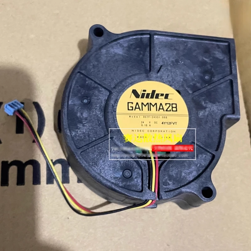 Free shipping, brand new D07F-24SS1 7530 24V 0.16A three wire cooling fan
Free shipping, brand new D07F-24SS1 7530 24V 0.16A three wire cooling fan