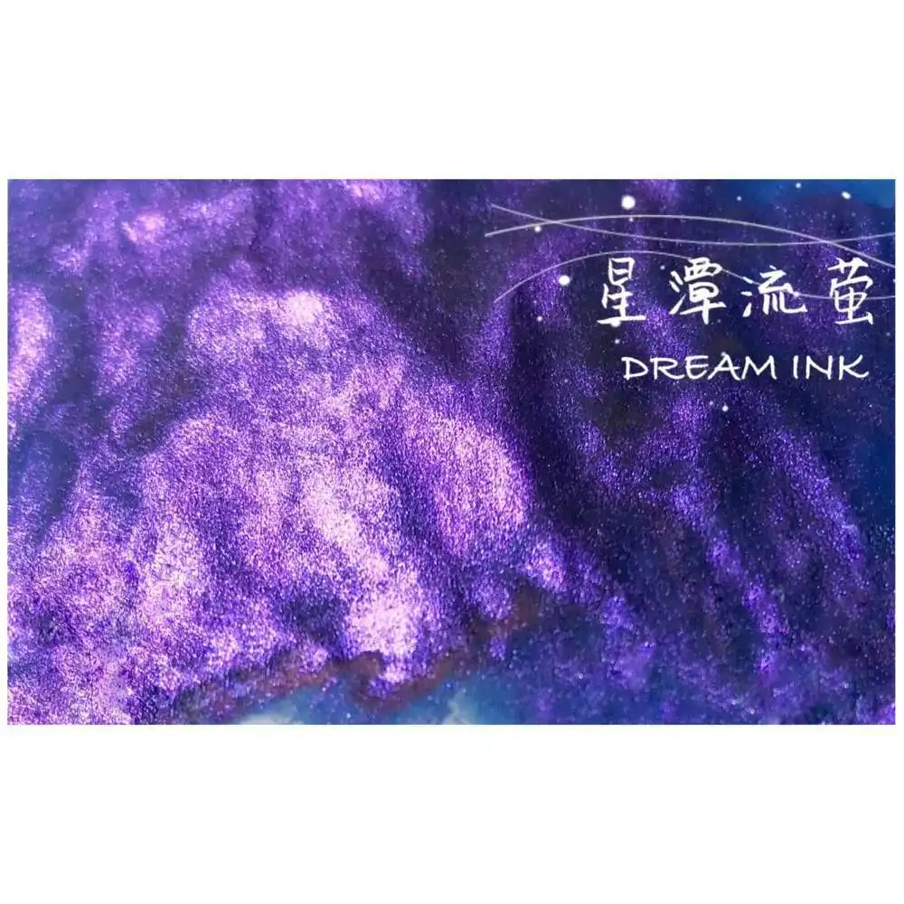 Dream Ink, Xingtan Firefly,Handmade Gold Powder Color Ink For Fountain Dip Pen Calligraphy Writing Painting Drawing Watercolor
Dream Ink, Xingtan Firefly,Handmade Gold Powder Color Ink For Fountain Dip Pen Calligraphy Writing Painting Drawing Watercolor