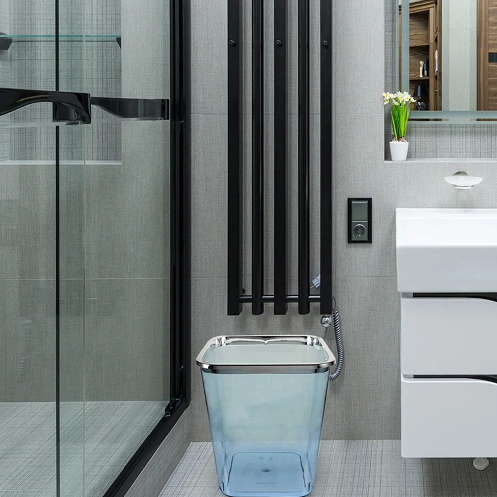 Large Capacity Trash Bucket Portable Plastic Wastebasket Thickened PP Material for Bathroom Kitchen Bedroom Office Home
Large Capacity Trash Bucket Portable Plastic Wastebasket Thickened PP Material for Bathroom Kitchen Bedroom Office Home