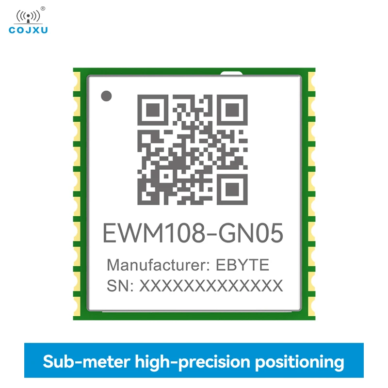Модуль GNSS COJXU EWM108-GN05 Поддержка BDS/GPS/ГЛОНАСС/Galileo/QZSS/SBAS Высокоточный модуль позиционирования Малый размер
Модуль GNSS COJXU EWM108-GN05 Поддержка BDS/GPS/ГЛОНАСС/Galileo/QZSS/SBAS Высокоточный модуль позиционирования Малый размер