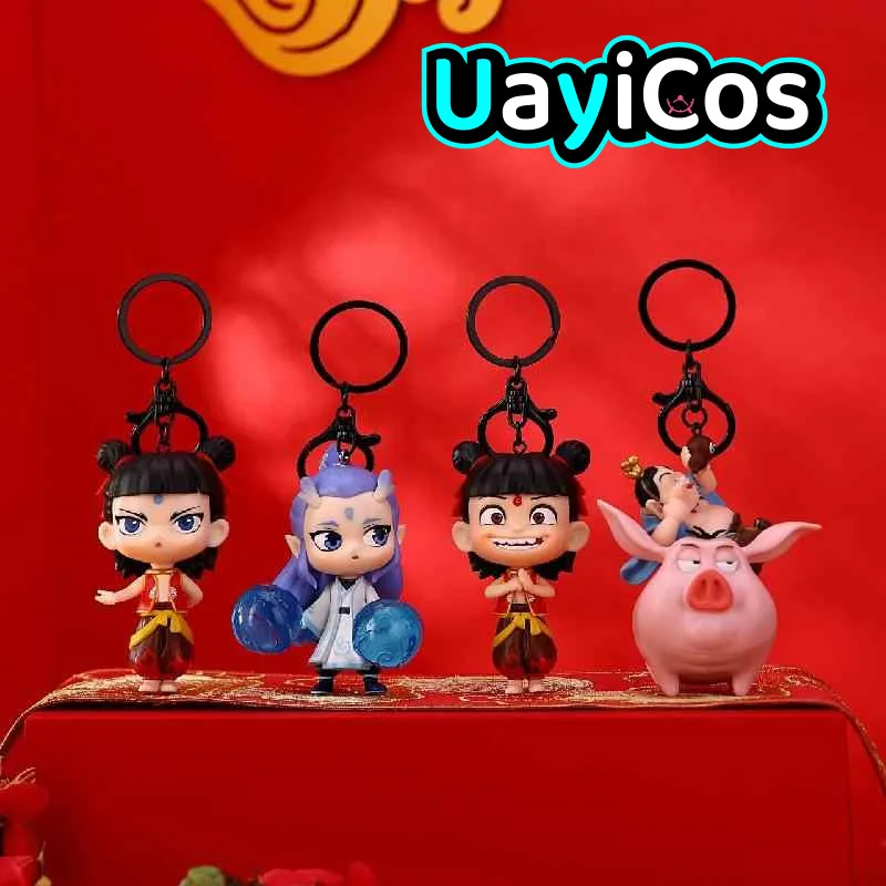 Official Original Ne Zha 2 Demon Nezha Aobing Taiyi Zhenren Stuffed 10cm Plushies Doll Clothes Bag Pendant Keychain Anime Toy K
Official Original Ne Zha 2 Demon Nezha Aobing Taiyi Zhenren Stuffed 10cm Plushies Doll Clothes Bag Pendant Keychain Anime Toy K