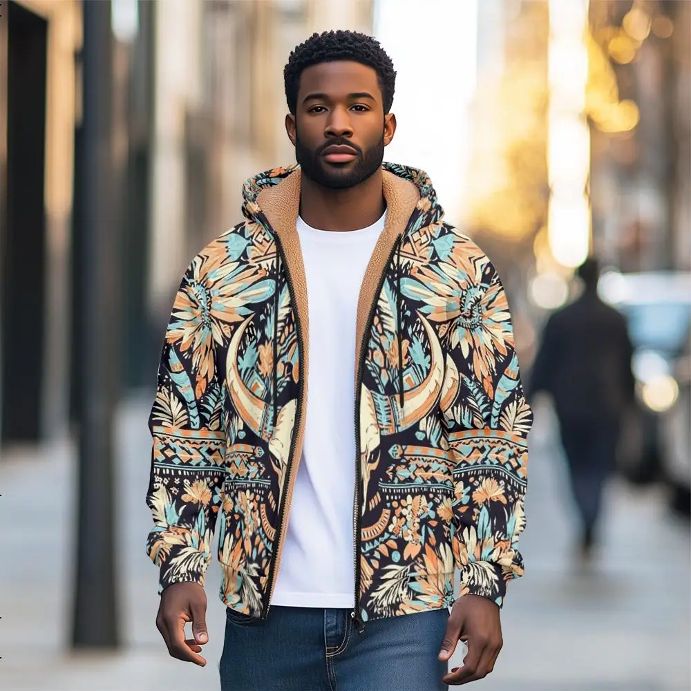 Fashion Streetwear Men's Jacket - Oversized Retro Zip-up Long Sleeve Hoodie Coat
Fashion Streetwear Men's Jacket - Oversized Retro Zip-up Long Sleeve Hoodie Coat