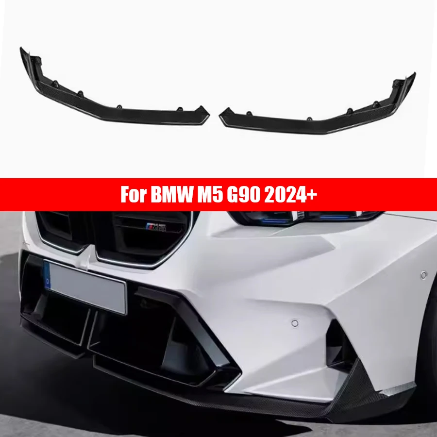 For BMW M5 G90 2024+ Dry Carbon Fiber Front lip Car Front Bumper Diverter Spoiler Diffuser Front lip chin Shunt Upgrade body kit
For BMW M5 G90 2024+ Dry Carbon Fiber Front lip Car Front Bumper Diverter Spoiler Diffuser Front lip chin Shunt Upgrade body kit