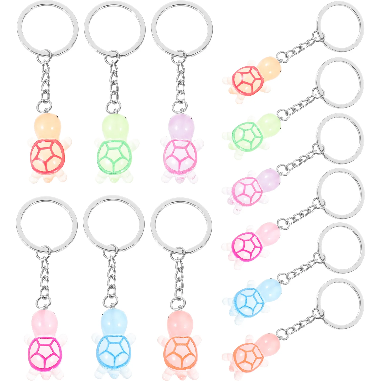 24 Pcs Turtle Keychain Backpack Car Decor Luminous Pendant Resin Hanging Keyrings Miss The Animal
24 Pcs Turtle Keychain Backpack Car Decor Luminous Pendant Resin Hanging Keyrings Miss The Animal