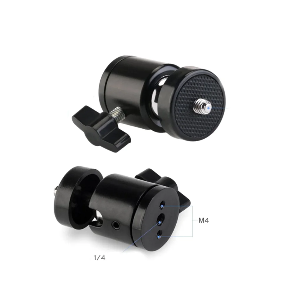 2pcs Live Broadcast Stand Damping Spherical Head for Camera Small Cloud Platform 30 90 Degree Adjustable Oxidized Surface
2pcs Live Broadcast Stand Damping Spherical Head for Camera Small Cloud Platform 30 90 Degree Adjustable Oxidized Surface